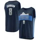 AJ Johnson ＃8 Men's Navy Dallas Mavericks Fast Break Jersey - Statement Edition
