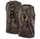 AJ Johnson ＃8 Youth Swingman Camo Dallas Mavericks Realtree Collection Jersey