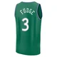 Alex Fudge ＃3 Men's 2025/26 Dallas Mavericks Fast Break Green Classic Edition Jersey