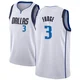 Alex Fudge ＃3 Men's Swingman White Dallas Mavericks Jersey - Association Edition