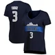 Alex Fudge ＃3 Women's Navy Dallas Mavericks Fast Break Jersey - Statement Edition
