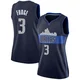 Alex Fudge ＃3 Women's Swingman Navy Dallas Mavericks Jersey - Statement Edition