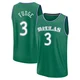 Alex Fudge ＃3 Youth 2025/26 Dallas Mavericks Fast Break Green Classic Edition Jersey