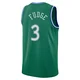 Alex Fudge ＃3 Youth Swingman 2025/26 Dallas Mavericks Green Classic Edition Jersey