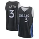 Anthony Davis ＃3 Men's 2025/26 Dallas Mavericks Fast Break Black City Edition Jersey
