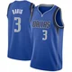 Anthony Davis ＃3 Men's Swingman Royal Dallas Mavericks Jersey - Icon Edition