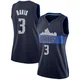 Anthony Davis ＃3 Women's Swingman Navy Dallas Mavericks Jersey - Statement Edition