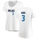 Anthony Davis ＃3 Women's White Dallas Mavericks Fast Break Jersey - Association Edition