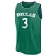 Anthony Davis ＃3 Youth 2025/26 Dallas Mavericks Fast Break Green Classic Edition Jersey