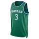 Anthony Davis ＃3 Youth Swingman 2025/26 Dallas Mavericks Green Classic Edition Jersey