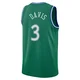 Anthony Davis ＃3 Youth Swingman 2025/26 Dallas Mavericks Green Classic Edition Jersey