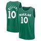 Brandon Williams ＃10 Men's 2025/26 Dallas Mavericks Fast Break Green Classic Edition Jersey