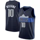 Brandon Williams ＃10 Men's Swingman Navy Dallas Mavericks Jersey - Statement Edition