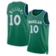 Brandon Williams ＃10 Youth Swingman 2025/26 Dallas Mavericks Green Classic Edition Jersey