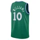 Brandon Williams ＃10 Youth Swingman 2025/26 Dallas Mavericks Green Classic Edition Jersey
