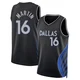 Caleb Martin ＃16 Men's Swingman 2025/26 Dallas Mavericks Black City Edition Jersey
