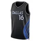 Caleb Martin ＃16 Men's Swingman 2025/26 Dallas Mavericks Black City Edition Jersey