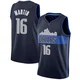 Caleb Martin ＃16 Men's Swingman Navy Dallas Mavericks Jersey - Statement Edition