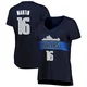 Caleb Martin ＃16 Women's Navy Dallas Mavericks Fast Break Jersey - Statement Edition