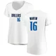 Caleb Martin ＃16 Women's White Dallas Mavericks Fast Break Jersey - Association Edition
