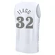 Cooper Flagg ＃32 Men's 2024/25 Dallas Mavericks White Fast Break City Edition Jersey