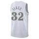 Cooper Flagg ＃32 Men's Swingman 2024/25 Dallas Mavericks White City Edition Jersey