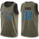 Cooper Flagg ＃32 Men's Swingman Green Dallas Mavericks Salute to Service Jersey