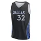 Cooper Flagg ＃32 Youth 2025/26 Dallas Mavericks Fast Break Black City Edition Jersey