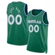 Custom ＃00 Men's Swingman 2025/26 Dallas Mavericks Green Classic Edition Jersey