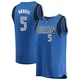 D'Angelo Russell ＃5 Men's Blue Dallas Mavericks Fast Break Jersey - Icon Edition