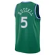 D'Angelo Russell ＃5 Men's Swingman 2025/26 Dallas Mavericks Green Classic Edition Jersey