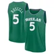D'Angelo Russell ＃5 Youth 2025/26 Dallas Mavericks Fast Break Green Classic Edition Jersey