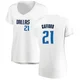 Daniel Gafford ＃21 Women's White Dallas Mavericks Fast Break Jersey - Association Edition