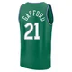 Daniel Gafford ＃21 Youth 2025/26 Dallas Mavericks Fast Break Green Classic Edition Jersey