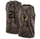 Daniel Gafford ＃21 Youth Swingman Camo Dallas Mavericks Realtree Collection Jersey