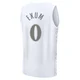 Dante Exum ＃0 Men's 2024/25 Dallas Mavericks White Fast Break City Edition Jersey