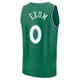 Dante Exum ＃0 Men's 2025/26 Dallas Mavericks Fast Break Green Classic Edition Jersey