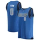 Dante Exum ＃0 Men's Blue Dallas Mavericks Fast Break Jersey - Icon Edition