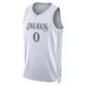 Dante Exum ＃0 Men's Swingman 2024/25 Dallas Mavericks White City Edition Jersey