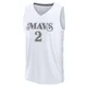 Dereck Lively II ＃2 Men's 2024/25 Dallas Mavericks White Fast Break City Edition Jersey