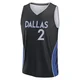 Dereck Lively II ＃2 Men's 2025/26 Dallas Mavericks Fast Break Black City Edition Jersey