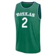 Dereck Lively II ＃2 Men's 2025/26 Dallas Mavericks Fast Break Green Classic Edition Jersey