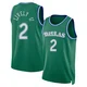 Dereck Lively II ＃2 Men's Swingman 2025/26 Dallas Mavericks Green Classic Edition Jersey