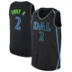 Dereck Lively II ＃2 Men's Swingman Black Dallas Mavericks Jersey - City Edition