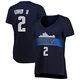 Dereck Lively II ＃2 Women's Navy Dallas Mavericks Fast Break Jersey - Statement Edition