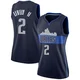 Dereck Lively II ＃2 Women's Swingman Navy Dallas Mavericks Jersey - Statement Edition