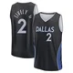 Dereck Lively II ＃2 Youth 2025/26 Dallas Mavericks Fast Break Black City Edition Jersey