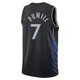 Dwight Powell ＃7 Men's Swingman 2025/26 Dallas Mavericks Black City Edition Jersey