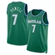 Dwight Powell ＃7 Men's Swingman 2025/26 Dallas Mavericks Green Classic Edition Jersey