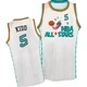 Jason Kidd ＃5 Men's Swingman White Dallas Mavericks 1996 All Star Throwback Jersey
